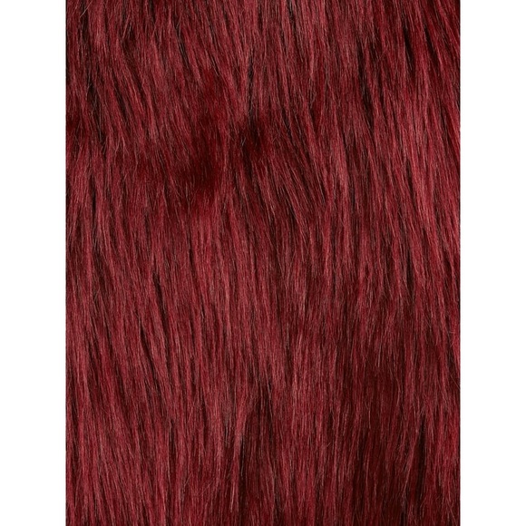 Jason Maxwell - Burgundy Faux Fur Vest - Size Large - NWT - Picture 3 of 8